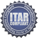 ITAR Compliance Stamp for Anchor Harvey's Defense and Aerospace Forging