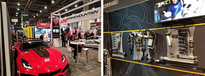Anchor Harvey Forged Aluminum Automotive Components on Display at Trade Show