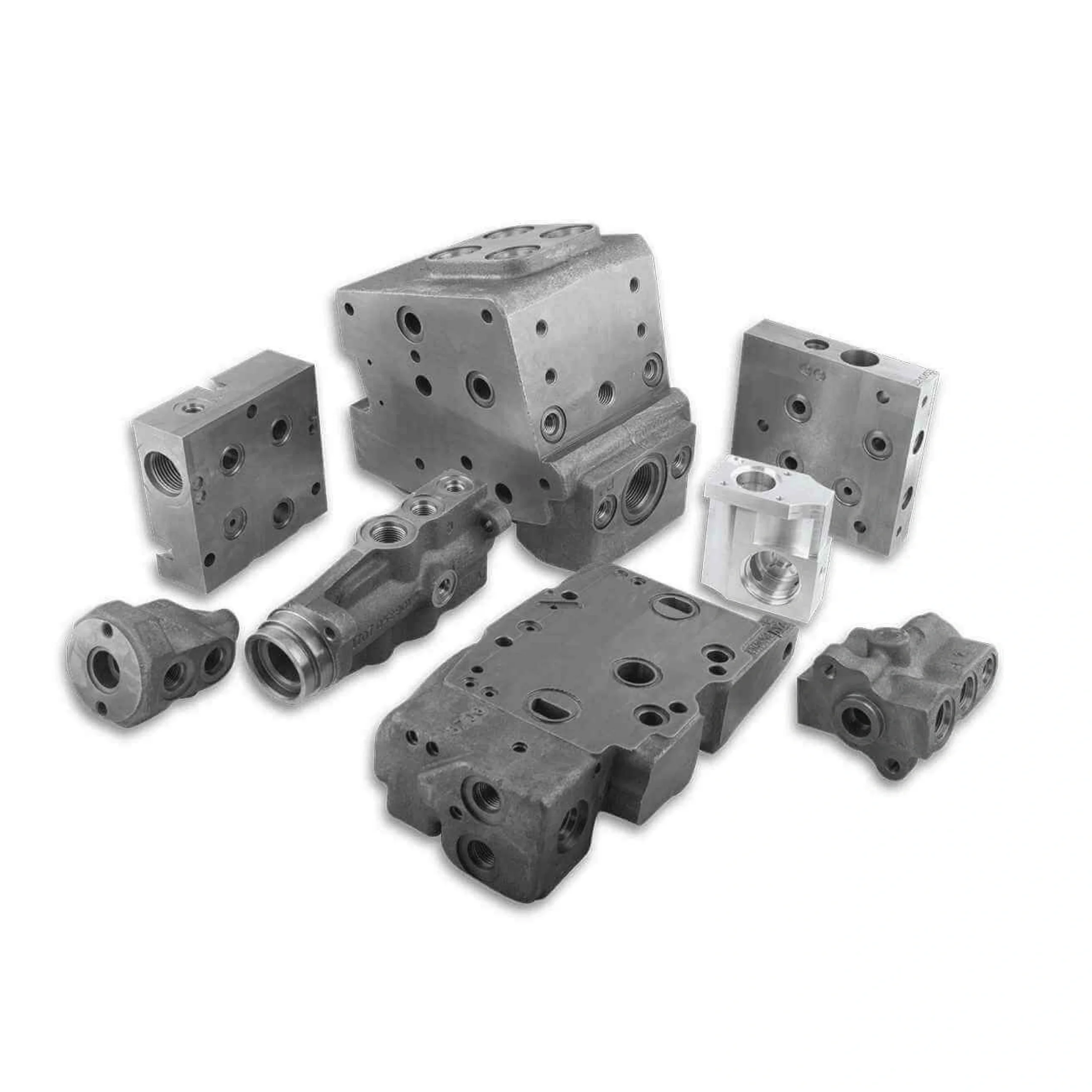 Machined Valves Castings Hydrualic Valves
